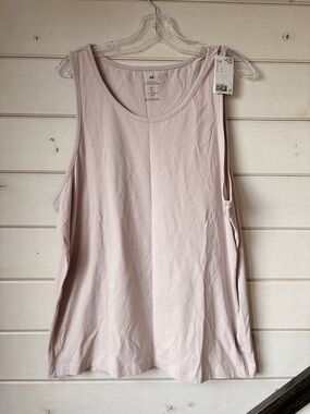 H&M Pale Pink Scoop Neck Tank Top
